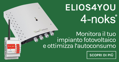 Monitoraggio fotovoltaico Elios4You